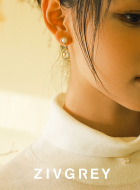 天然白水晶小方糖项链轻奢