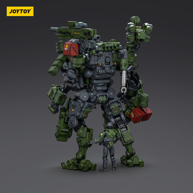 JOYTOY暗源战神86-II04重火力防御型国创机甲1:25可动模玩手办