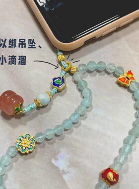 71线编绳拉环扣线圈diy配件绳子