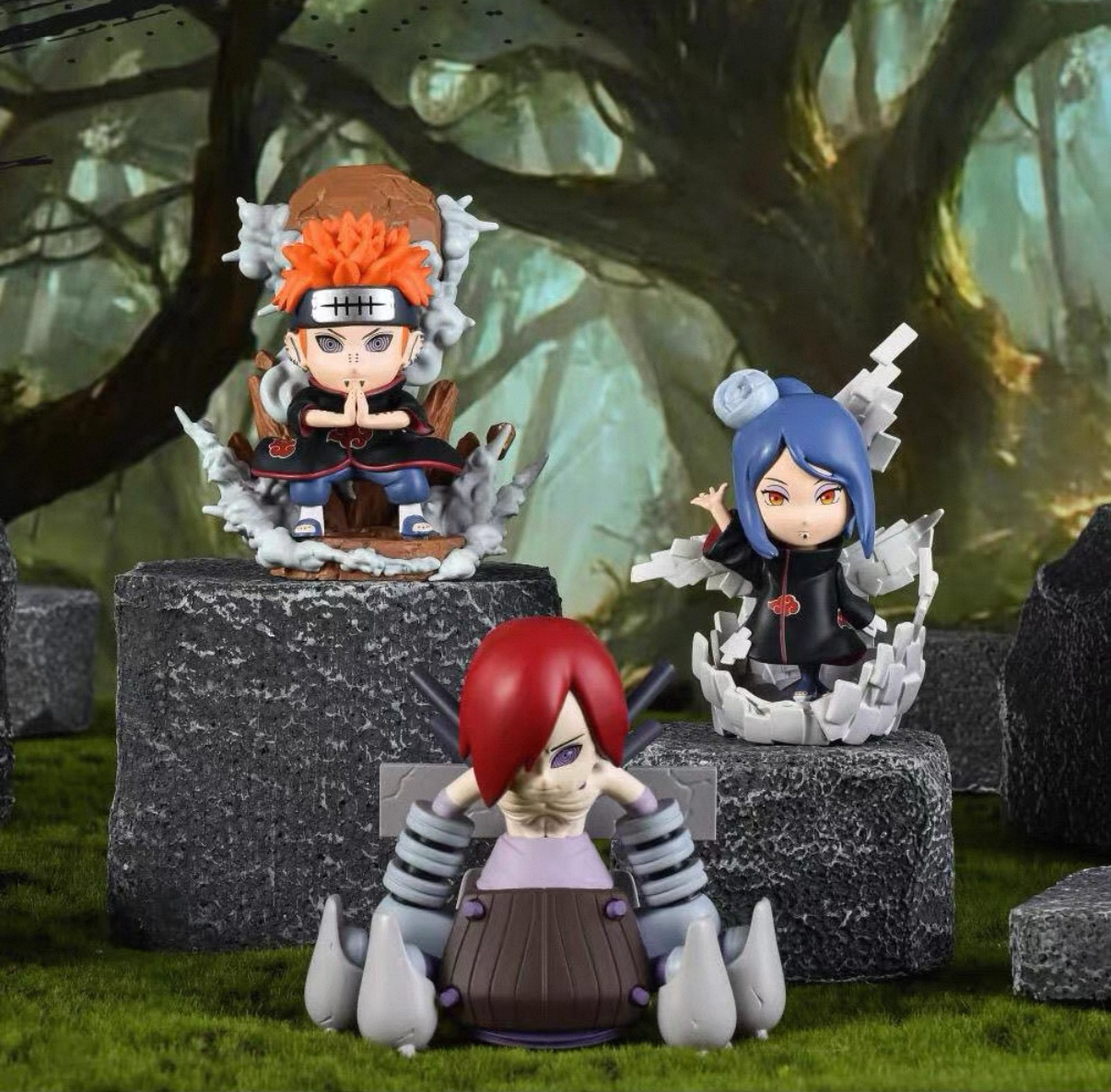 现货TOPTOY火影忍者晓组织系列盲盒手办摆件公仔玩具礼物送礼摆件 - 图3