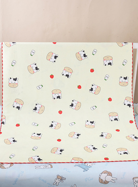 宝宝双面水晶绒隔尿垫防水透气可洗大尺寸儿童防漏床垫月经姨妈垫