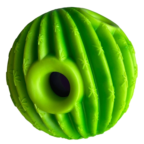 Собачья вокализованный игрушечный мяч.