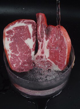 仿真和牛眼肉牛排假战斧牛排模型原切生牛肉道具摆件装饰工厂
