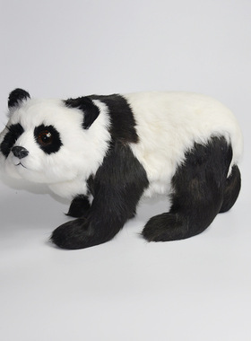 仿真大熊猫仿真动物家居摆件摄影道具熊猫玩具道具