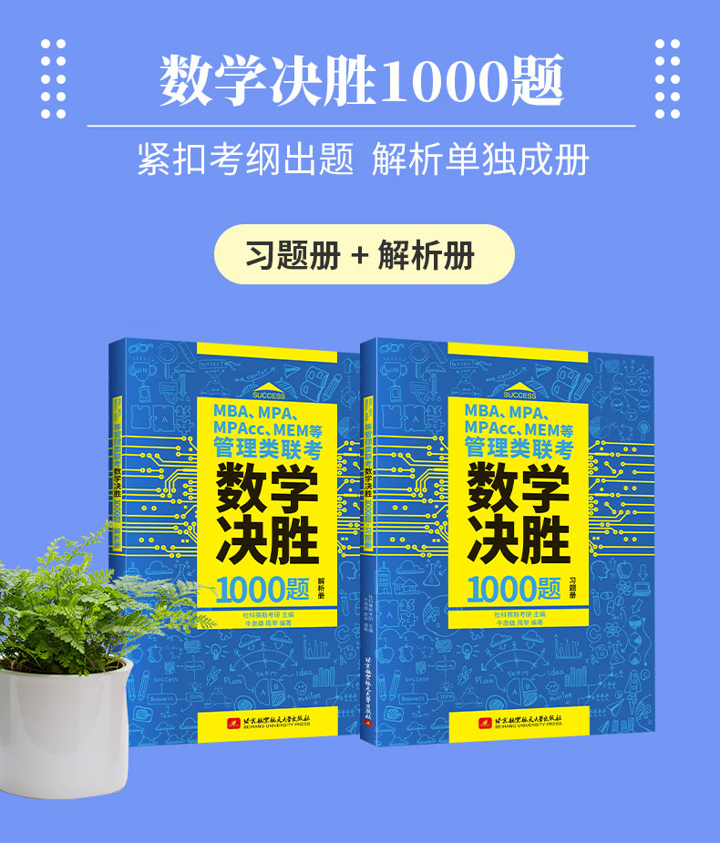 现货速发 社科赛斯2024新版MBAMPA MPACC MEM管理联考数学决胜1000题199管综教材工商管理硕士综合能力考研英语二会计用书 - 图0