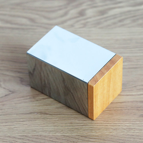 XEMO北欧风铝合金笔插笔筒桌面收纳盒办公文具现代简约金属 - 图1