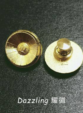 行政优质协会法律金属领章胸针