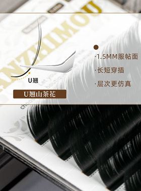 芊之眸新中式U翘漫画睫毛多取