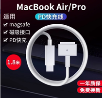 trendsetter applicable Apple laptop charging wire type-c turn magesafe2 magnetic suction fast charging source line macbookair pr