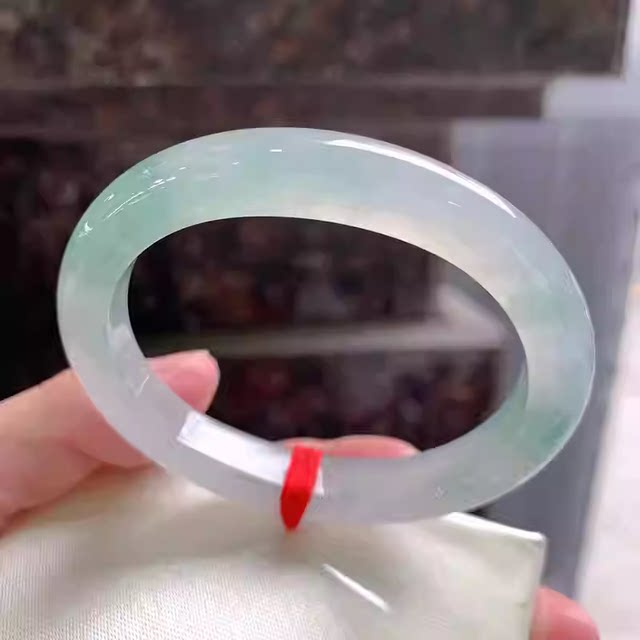 Approach Mandalay Natural Burmese Jade Bracelet White Background Royal Concubine Jade Bracelet Live Room Special Photoshooting Link