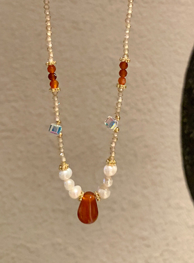 showdigu新中式珍珠项链