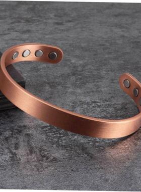 Pure Copper Bracelet Men Magnetic Arthritis Adjustable Magn1