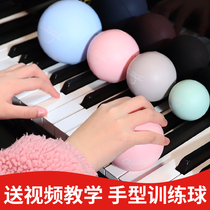 Steel violin hand type finger training ball gesture ball straightener ball children finger-force practice ball assisted grip collapse hand