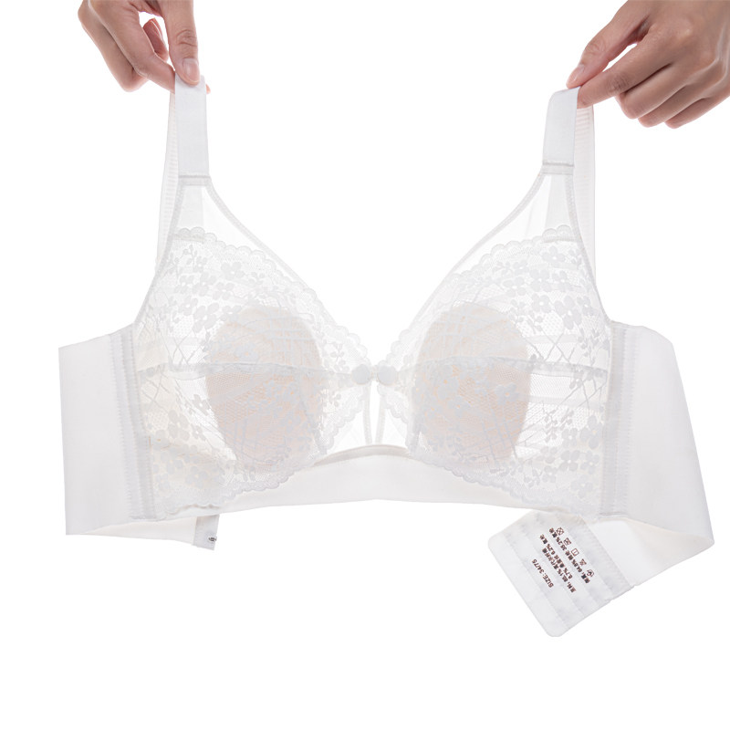 哺乳聚拢防下垂喂奶罩扣式夏季文胸 丽雪瑶哺乳文胸