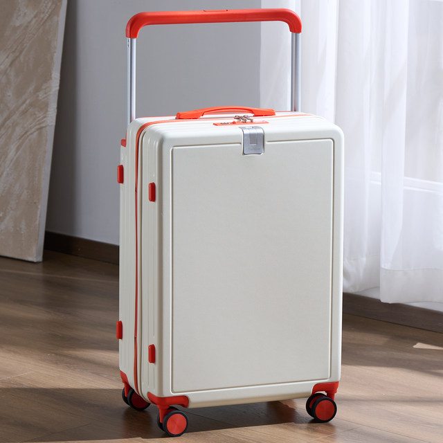 Women's multifunctional small 20-inch wide trolley suitcase