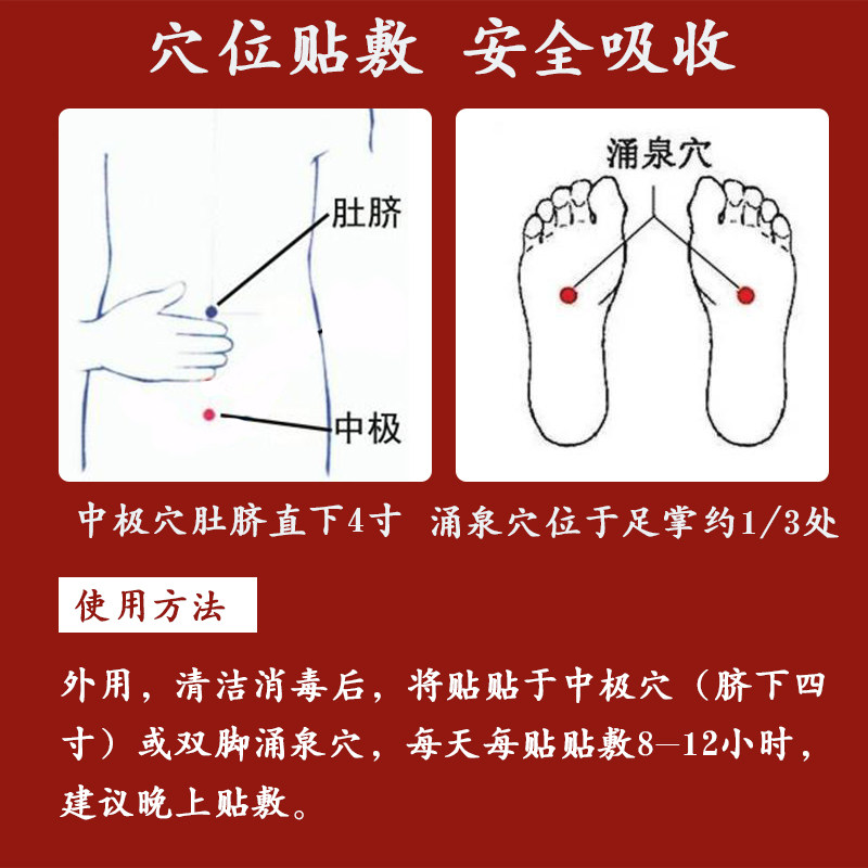 尿路感染男女疼痛中药膏 晟耀保健理疗