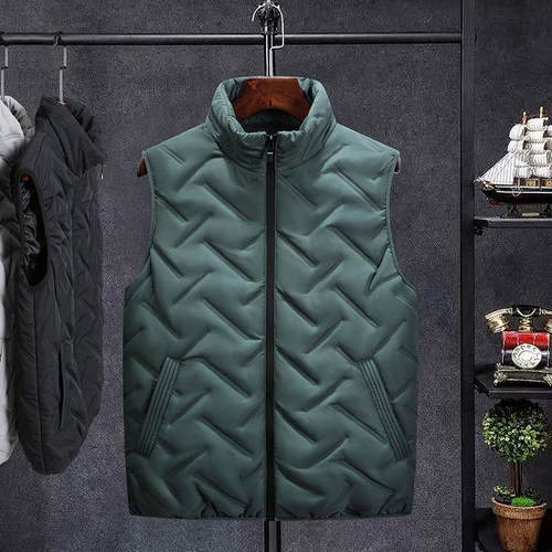 Жилет для отдыха с пухом, удерживающий тепло пуховик без рукавов