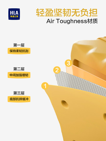 HLA/海澜之家饼干行李箱女2025新款登机箱24寸明星同款旅行拉杆箱