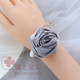 Wrist flower falls in love with spinach bride bridesmaid group sister group