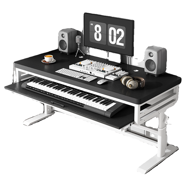 Lifting arrangement table electronic piano workbench