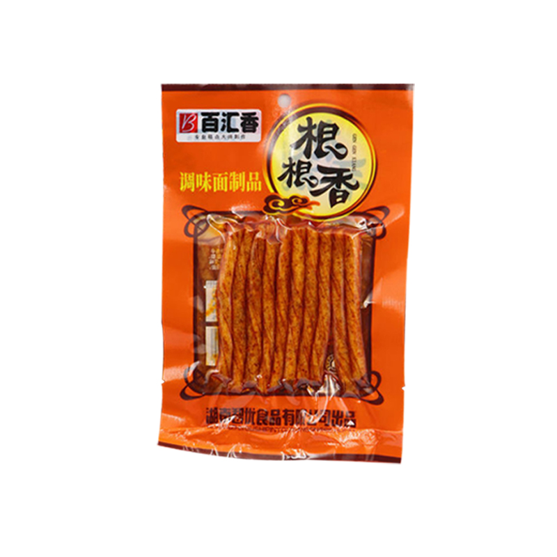 百汇香根根香辣条麻辣素牛面筋8090后怀旧童年小零食校园休闲小吃-图1