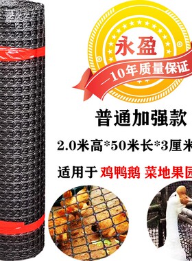 围网养殖网养鸡围栏网塑料网格防护网围栏菜园栅栏户外塑胶玉米网