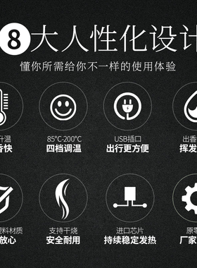 酉圆工坊车载熏香炉四挡调温