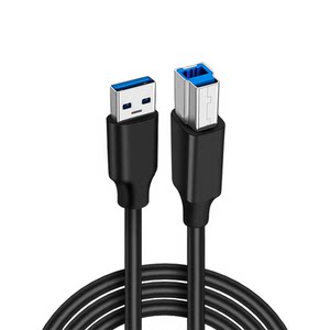 USB3.0接口B方口数据线加长3米电脑笔记本连接线打印机外置光驱硬盘盒扫描复印机适用惠普佳能高速传输线专用