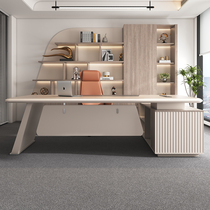 Desk Boss Table Minimalist Modern Light Lavish Table Chairs Combined Big Bandae Single President Table Manager Desk Manager Desk