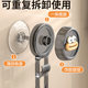 Suction cup onion, ginger and garlic storage box kitchen storage rack wall-mounted ginger and garlic storage artifact without punching storage hanging basket