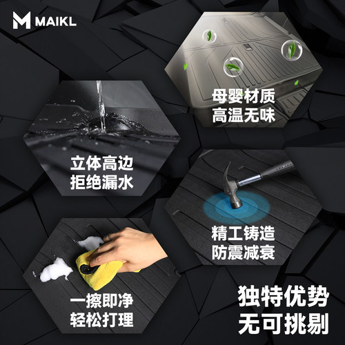 适用于2025款蔚来ET5T专用后备箱垫TPE尾箱垫子ET5改装饰用品24新 - 图3