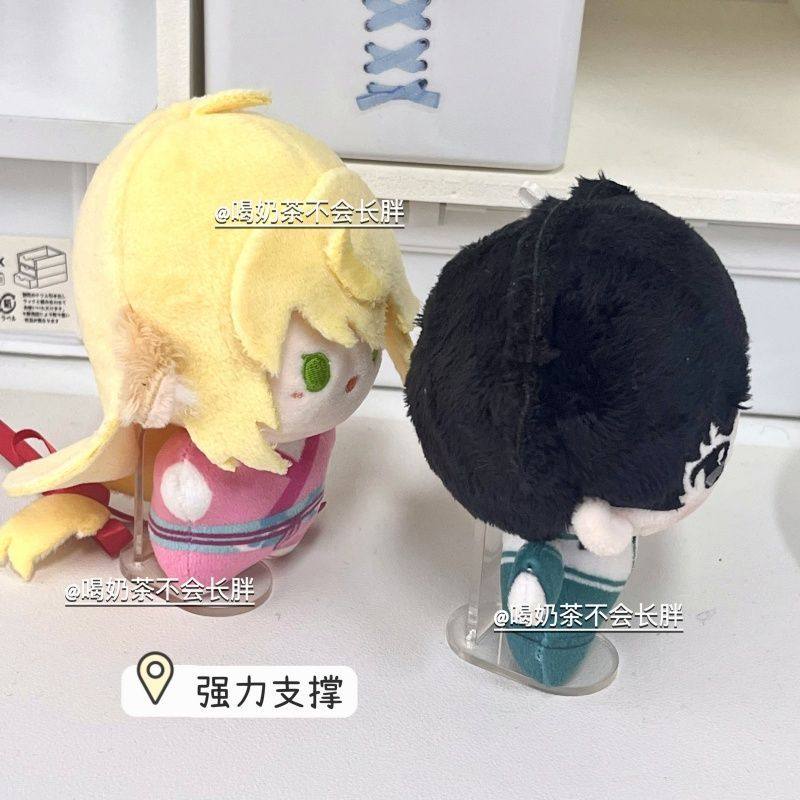 娃娃站立支架10cm棉花娃娃专用简约风亚克力便携桌面公仔拍照神器,淘宝优惠券,粉丝福利购,淘宝优惠卷