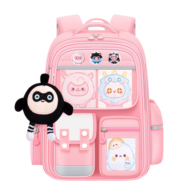 蛋仔派对书包新款女小学生一三至六年级女孩儿童大容量轻减负背包