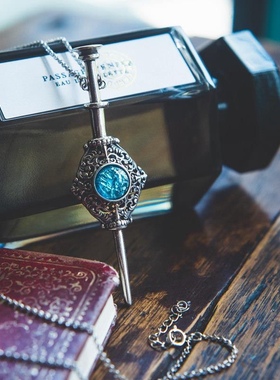 新款哈利周边神奇动物在哪里滴血盟手工制造龙息石项链毛衣链