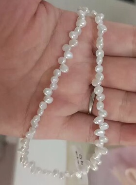 CORTIS男团严成玹同款珍珠项链小众设计粉丝应援高级感新款锁骨链