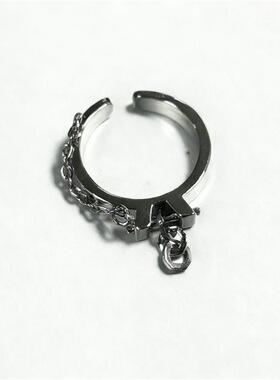 隐囚印象对戒小说同人衍生周边创意手绘设计感小众艺术指环送礼