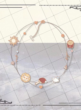 孙颖莎王楚钦「莎头5114」同往手链应援周边小众设计感生日礼物。