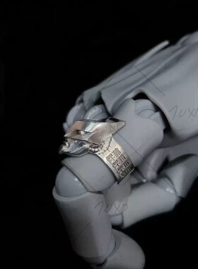 JOJO波鲁纳奇妙胖手冒险霸气战车替身帅气戒指盔甲可调节戒指环