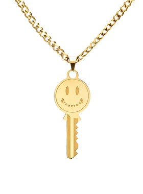 伪装笑脸」系列钥匙项链