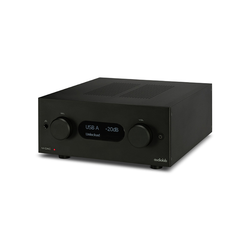 Audiolab/傲立M-DAC+ 发烧台式 DSD解码器hifi家用耳放解码一体机