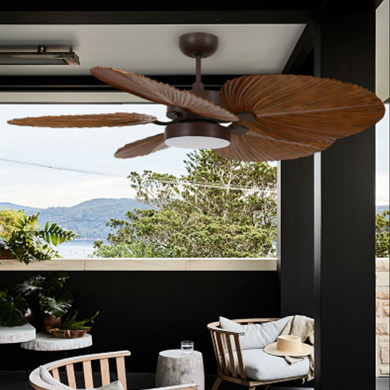 Lucci Air Bali东南亚巴厘岛葵扇风扇灯别墅酒店客厅装饰吊扇灯,淘宝优惠券,粉丝福利购,淘宝优惠卷