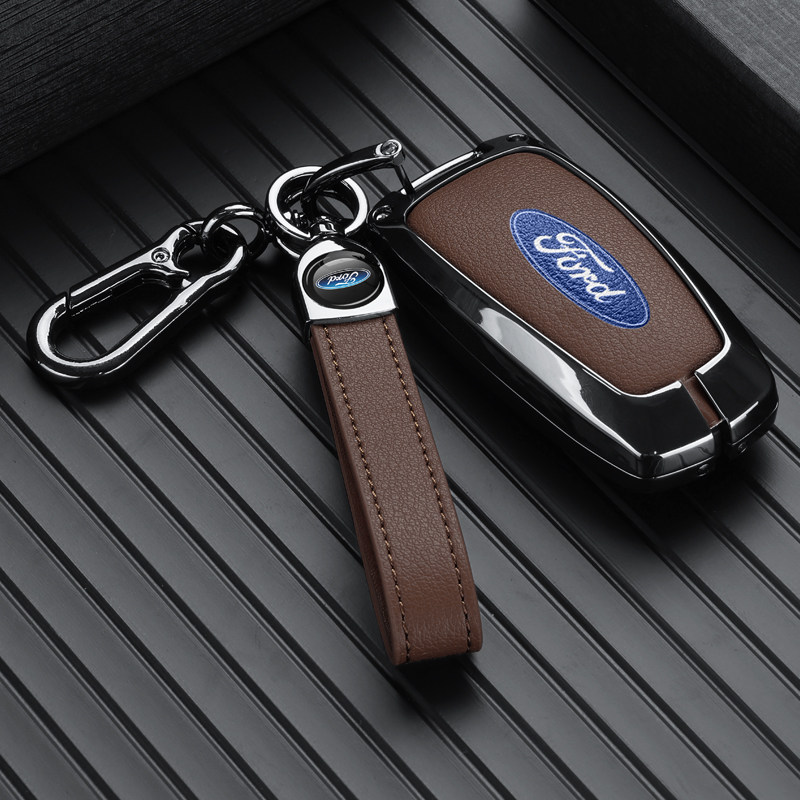 适用2023福特探险者2020款钥匙套金牛座壳扣包汽车用品翼搏专用男 - 图1