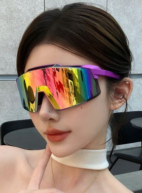 新款骑行墨镜女雪地冬季防风护目运动登山太阳镜男防紫外线爬山潮