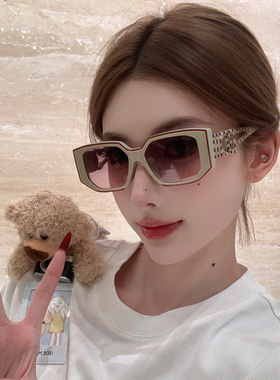 墨镜女黑色高级感个性时尚2025新款网红遮阳防晒度假海边太阳眼镜