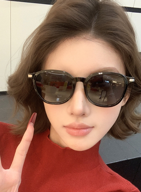 2026新款墨镜女款简约时髦黑色百搭眼镜女太阳镜防紫外线高级感潮