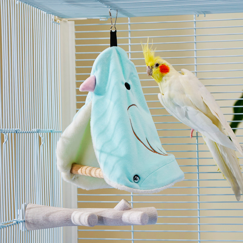 酷克宠物鸟窝吊床秋千保暖棉窝过冬玄凤小太阳虎皮披肩站杆睡觉,淘宝优惠券,粉丝福利购,淘宝优惠卷