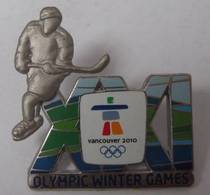 (Lingang loft) Chapter Mens Badge Ice Hockey Vancouver Badge Winter Games D Series Silver Grey 3 Sport Emblem