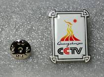 (Lingang loft) Guangzhou Asian Games emblem V Badge China CCT Body Badge TV Chapter Media