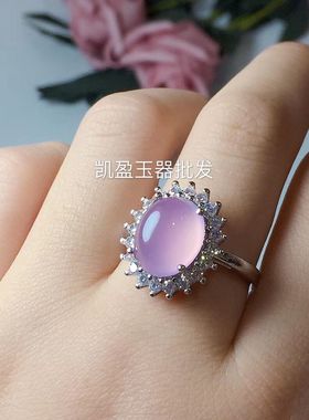 厂家高冰925镀银绿玉髓豪华