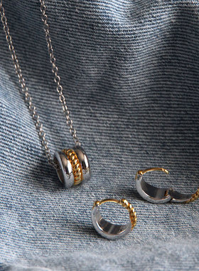 原创纯银转运项链tripletipsy